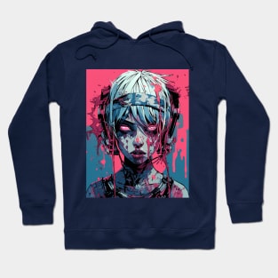 Splash Zombie Girl Hoodie